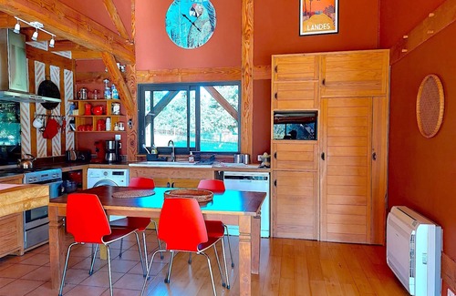 Vielle-Saint-Girons House | Tuc des Marmots" house near lake, forest, cycle paths and beach 6 km away