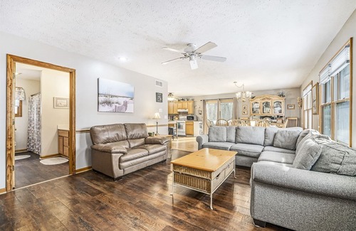 Saugatuck House | Tuck's Treasure: Hot Tub, Screen Porch, Deck, Fire Pit, Pet Friendly, King Beds