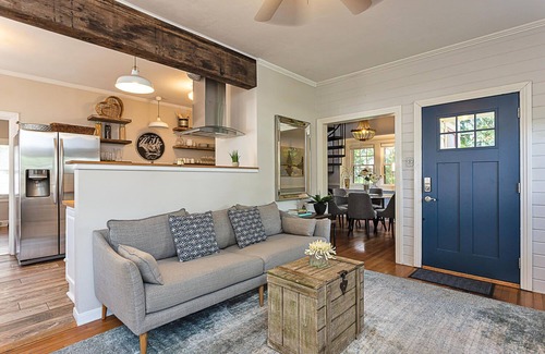 Bouldin House | Tudor Home + Studio - Modern Bell Bottom!