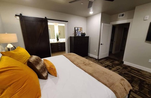 Moab South Valley Apartment | Tunnel Arch Hideaway at Sage Creek with Heated Pool