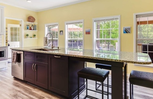 Bracey House | Turnkey Lakefront Vacation Home with Main Lake Access & Cove Tranquility