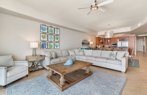 Orange Beach Condo | Turquoise D706-Beach Front w/Large Terrace & Hot Tub, Saltwater Lazy River!