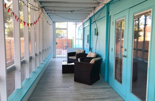 Truth or Consequences House | Turquoise Pearl in the Desert