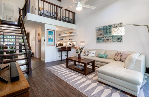 Kahuku Condo | Turtle Bay unit 6, 2 bedrooms w/LOFT Covered Lanai BBQ AC & Golf Course Views