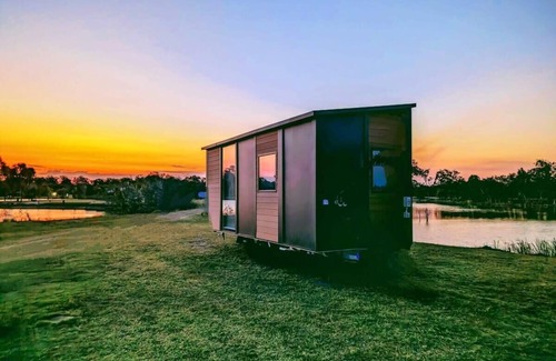 Burrum River House | Turtle Island Lakeside Tiny House 1 by Tiny Away