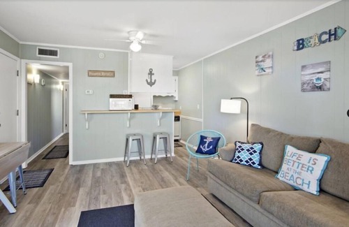North Myrtle Beach Condo | Turtle's Nest condo - private beach access, panoramic inlet/partial ocean viewsn