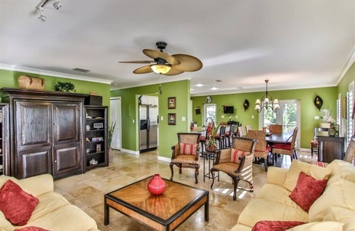 Marathon House | Turtle Time - Beautiful waterfront home with pool, dock and tropical landscaping
