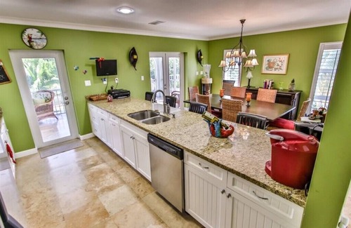 Marathon House | Turtle Time - Beautiful waterfront home with pool, dock and tropical landscaping