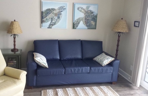 Long Beach Condo | Twin Palms--Luxurious, Beachfront Condo--Exlarge Balcony