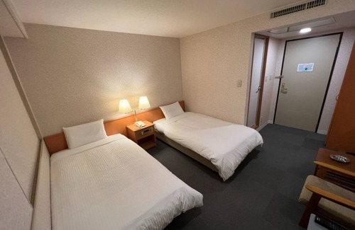 Kitami Hotel | Twin smoking room/Kitami Hokkaidō