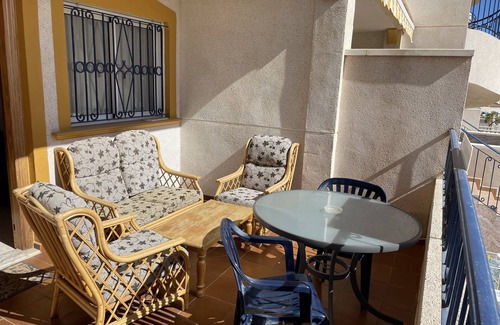 Orihuela Costa Apartment | Two bedroom apartment with pool and sea views