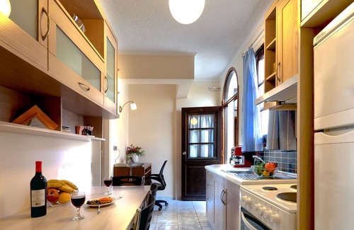 Kalathas Apartment | Two-bedroom apartment with Sea View and Balcony