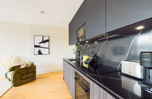 St. Pancras and Somers Town Apartment | Two Bedroom Apartment with Balcony