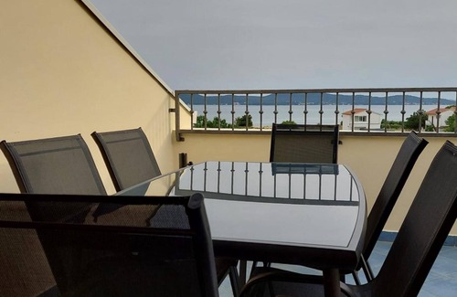 Sukosan Apartment | Two bedroom apartment with terrace and sea view Sukošan, Zadar (A-12313-c)