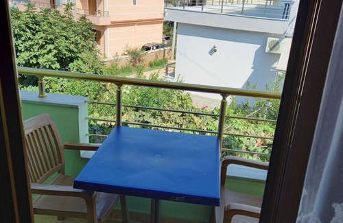 Ksamil Apartment | Two bedroom apartment with large living room suitable for family with GardenView