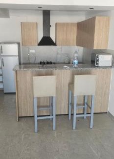 Monastir Apartment | two-bedroom apartment with a living room, kitchen and balcony