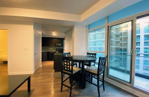 Bathurst Quay Condo | Two-bedroom furnished condo unit for one month's rent in Downtown Toronto.