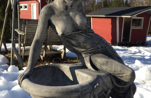 Merikarvia House | Two bedroom house with outside whirlpool bath and big sauna.