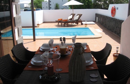 Playa Blanca Villa | Two Bedroom Villa,with private heated pool,Wifi,Parque Del Rey Playa Blanca