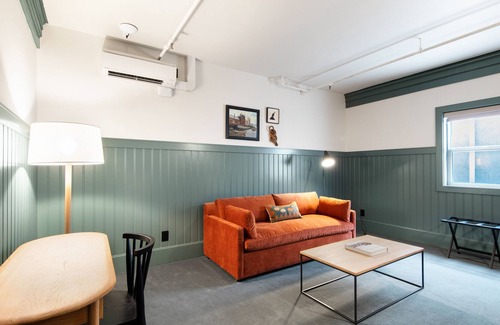 Poulsbo House | Two next-door rooms at Hotel Scandi with city views, kitchenette, & parking