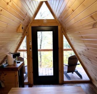 Scio Ski Chalet | Two People A-frame Ideal to Reconnect with Nature in Ohio