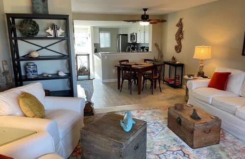 St. Augustine Beach Condo | Two pools - oceanfront! Luxury beachfront rental, stocked like your home