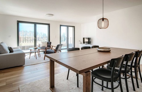 Gudo Apartment | Two-room apartment with a view of the countryside just a few minutes from Bellin