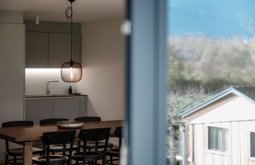 Gudo Apartment | Two-room apartment with a view of the countryside just a few minutes from Bellin