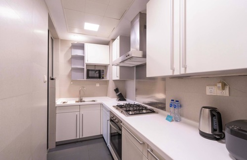 Xujiahui Bed & Breakfast | Tyms Stylish 1BR 1BA Apt Yongxin Century