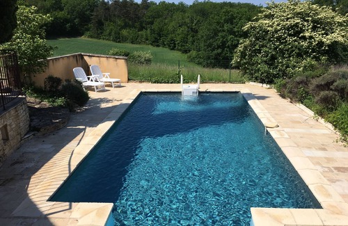 Saint-Amand-de-Coly House | typical French holiday house for 8 people with a private pool,
