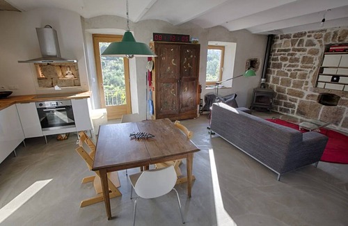Chambonas House | Typical hamlet house above the river