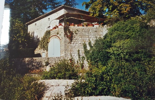 Labeaume House | Typical house with superb view of village, river 300 metres away