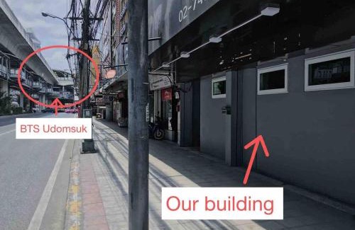 Bang Na Apartment | U3 Large 2 Bedroom Full kitchen near BTS Udomsuk