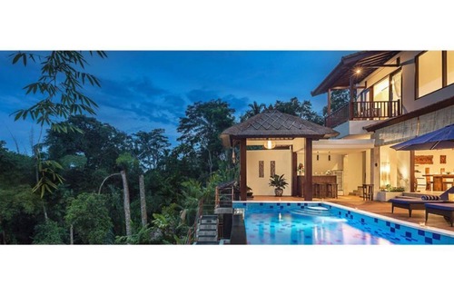 Melayang House | UBUD VILLA PADI 4BR JUNGLE VIEW INFINITY POOL