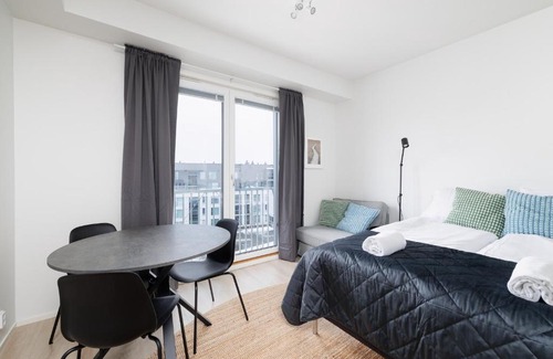 Oulu Apartment | ULEABO Bright Top Floor Studio