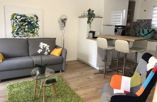 Saint - Agne Apartment | Un Pied à Terre Contemporain Calme à 2 pas du Metro