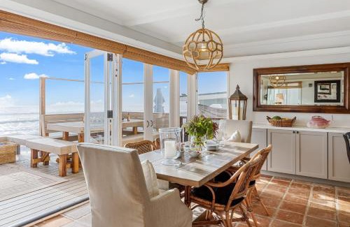 Capistrano Beach House | Unbeatable Beachfront Bliss w Ocean Views Luxe Interiors Patio Beach Road