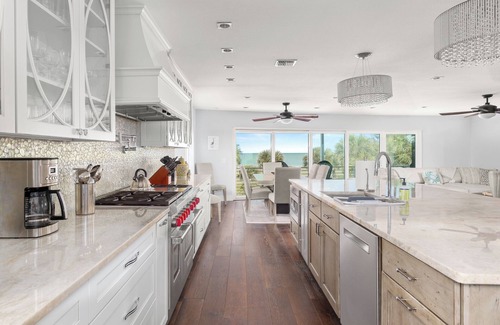 Nokomis House | Unbelievable Casey Key waterfront home, nestled right on serene beachfront