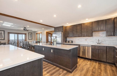 Mountainside House | Under the Stars: Private Indoor & Outdoor Pools, 2 Hot Tubs, & BIG Lake