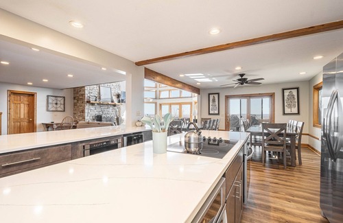 Mountainside House | Under the Stars: Private Indoor & Outdoor Pools, 2 Hot Tubs, & BIG Lake