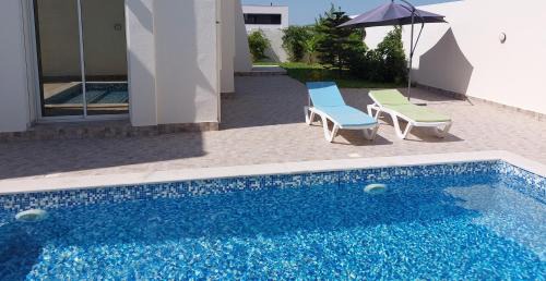 Playa Sidi Mehrez Villa | Une villa duplex de luxe V1 avec pisicne à Djerba