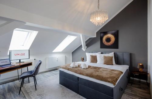 Munchen District Apartment | UNiQE I 100qm I 2 Schlafzimmer I Nähe Messe