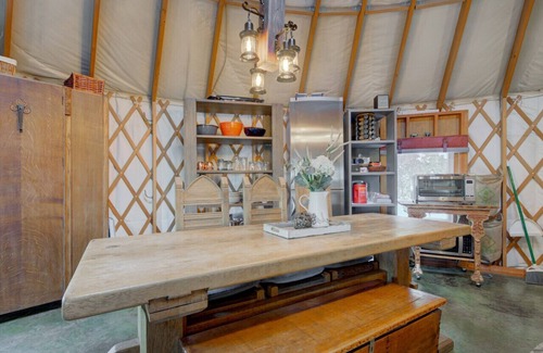 Bozeman RV Rental | Unique 2Bds/1Bath Yurt | Kitchen, Wifi, Views!