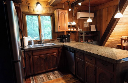 Bellaire Ski Chalet | Unique A-frame, hot tub, firepit, barrel sauna