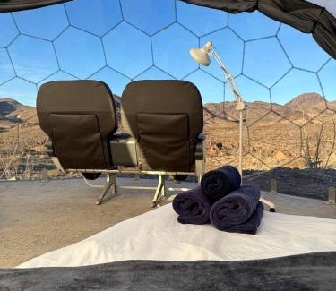 Terlingua Other | Unique and Pet Friendly Glamping Dome with Views of Big Bend National Park, Perfect for a Texas Glamping Getaway