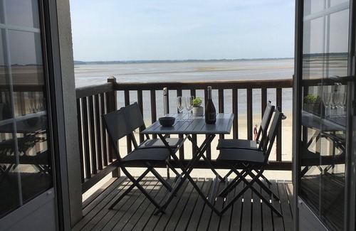 Le Crotoy Apartment | UNIQUE: Balcony with breathtaking views of the Bay of the Somme