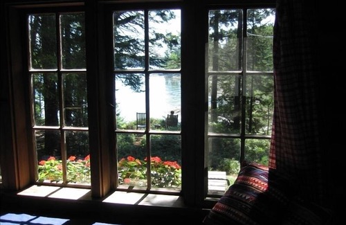 Southwest Harbor Cabin | Unique Cove Side Cabin on Somes Sound Next to Babbling Brook