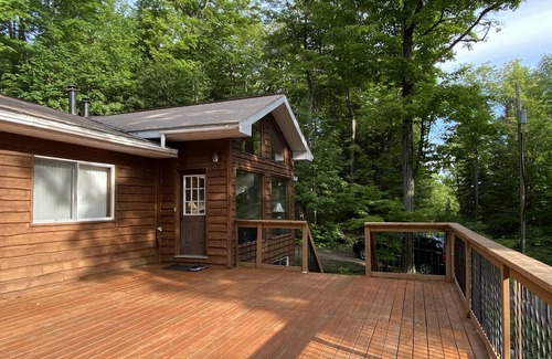 Dysart et al Cottage | Unique feature cottage, forest, trail, lake & more.
