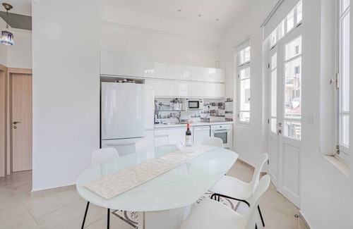Tel Aviv City Center Apartment | Unique Historical 2BR Kalisher SAFE ROOM