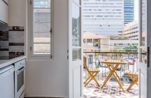 Tel Aviv City Center Apartment | Unique Historical 2BR Kalisher SAFE ROOM